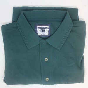 Lee short sleeve Polo shirt Green